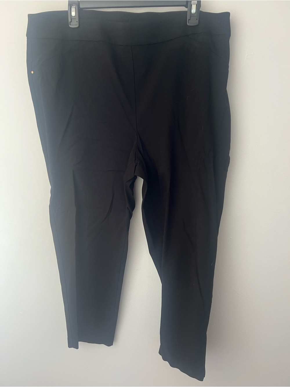 Women’s BRIGGS NY black Stretch Dress Pants